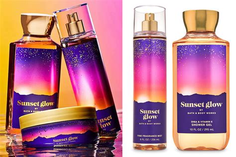 Sunset Glow Bath & Body Works perfume 